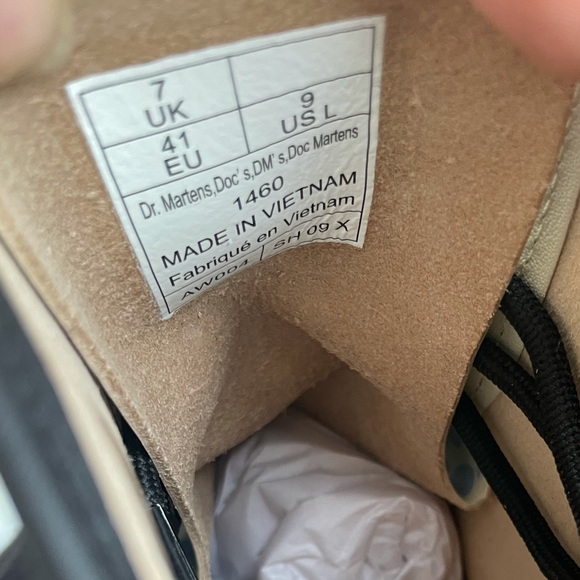 ⚜️ Dr. Martens floral combat boots SZ 9 - Picture 9 of 12